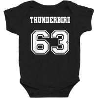 Jersey Style Thunderbird 63 1963 Muscle Classic Car T Shirt Baby Bodysuit | Artistshot