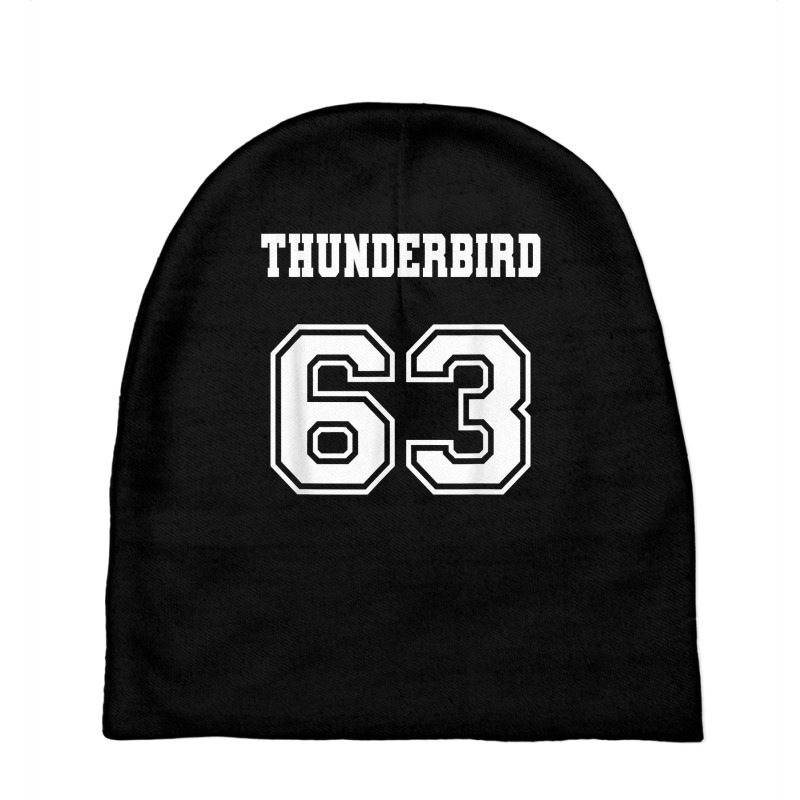 Jersey Style Thunderbird 63 1963 Muscle Classic Car T Shirt Baby Beanies | Artistshot