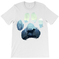 Spinone Italiano Dog Paw Mom Dad Mountains T Shirt T-shirt | Artistshot