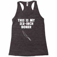 Funny Butcher T Shirt Boning Knife Humor Gift Racerback Tank | Artistshot