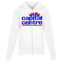 Capital Centre Youth Zipper Hoodie | Artistshot