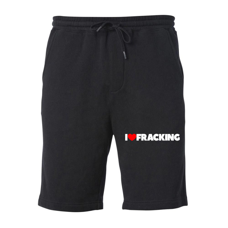 I Love Fracking Fleece Short by CUSER3772 | Artistshot