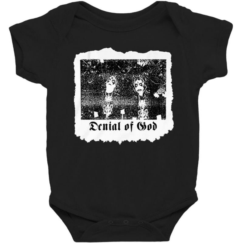 Denial Of God, Denial, Of God, Denial Of Gods, Denial Of God Vintage,  Baby Bodysuit by cm-arts | Artistshot