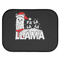 Cute Llama Shirt   Fa La La La Llama Christmas T Shirt Rear Car Mat | Artistshot