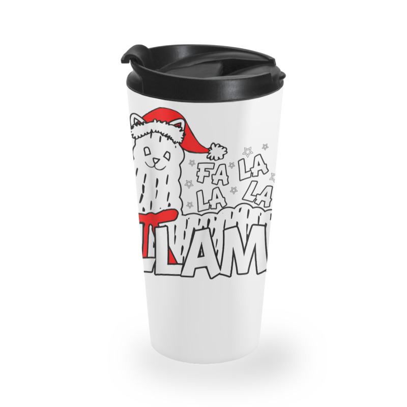 Cute Llama Shirt   Fa La La La Llama Christmas T Shirt Travel Mug | Artistshot