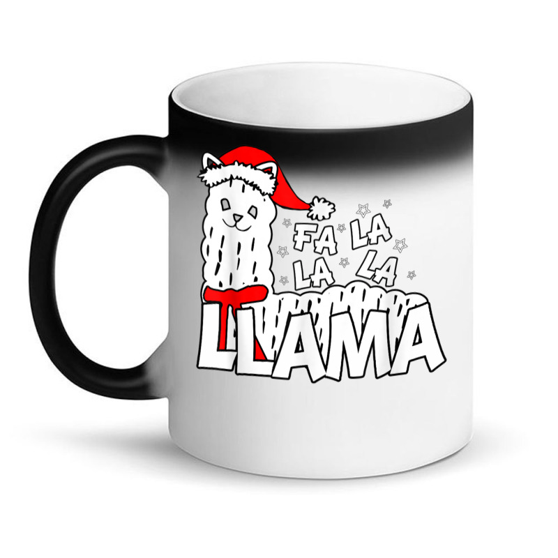 Cute Llama Shirt   Fa La La La Llama Christmas T Shirt Magic Mug | Artistshot