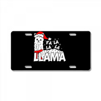 Cute Llama Shirt   Fa La La La Llama Christmas T Shirt License Plate | Artistshot