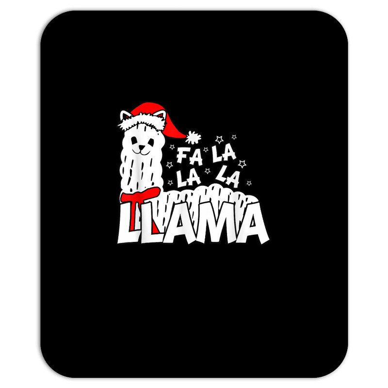 Cute Llama Shirt   Fa La La La Llama Christmas T Shirt Mousepad | Artistshot