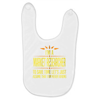 Im A Market Researcher Zip Hoodie Baby Bibs | Artistshot