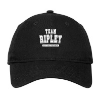 Team Ripley Lifetime Member Family Last Name Adjustable Cap | Artistshot