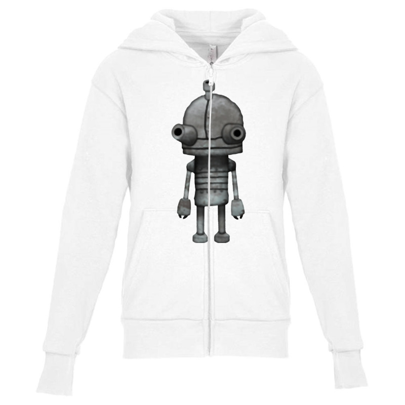 Machinarium Little Robot Youth Zipper Hoodie | Artistshot