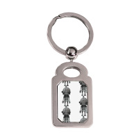 Machinarium Little Robot Silver Rectangle Keychain | Artistshot