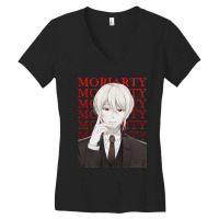 Devilish Eyes Yuukoku No Moriarty Moriarty The Patriot Title Classic Women's V-neck T-shirt | Artistshot