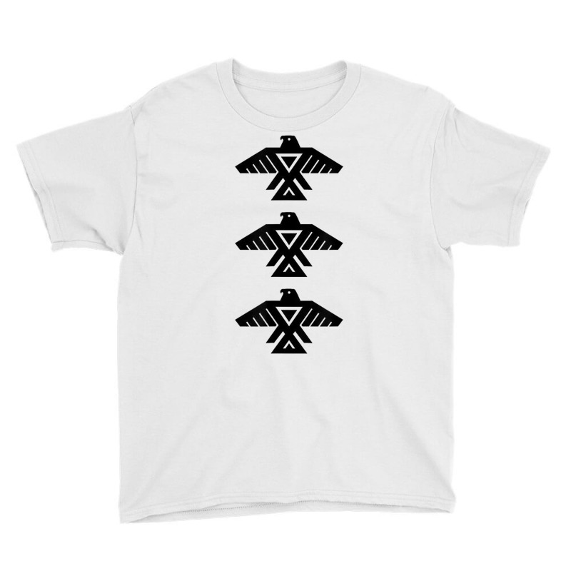 Thunderbird Trifecta T Shirt Bold Black Youth Tee | Artistshot