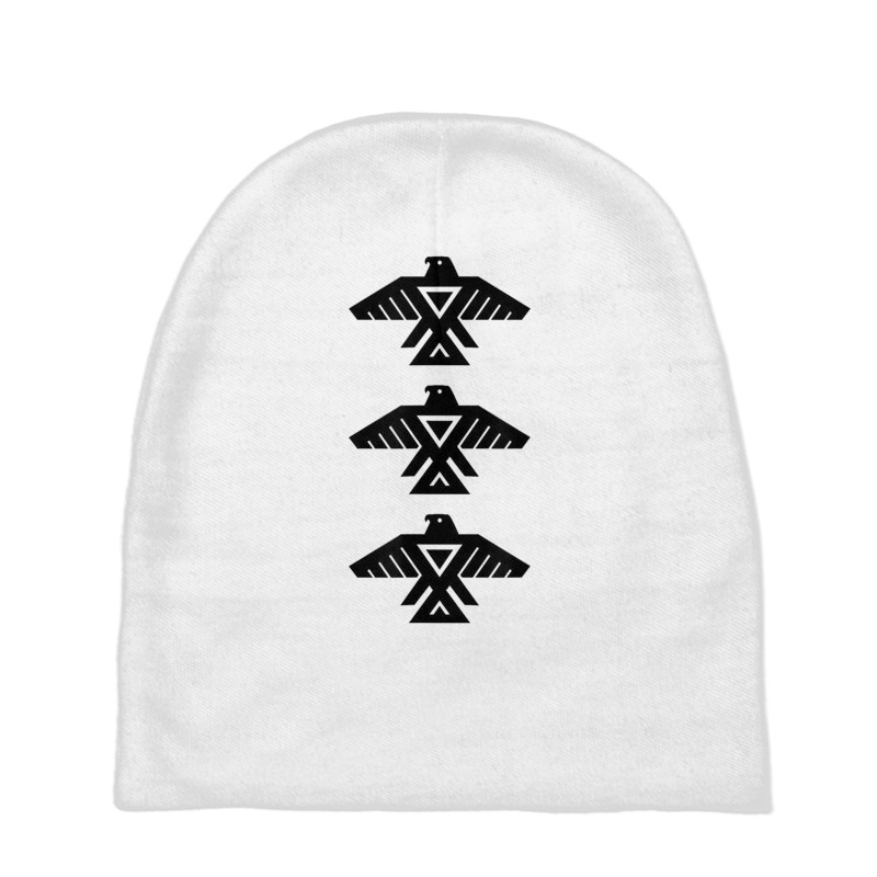 Thunderbird Trifecta T Shirt Bold Black Baby Beanies | Artistshot