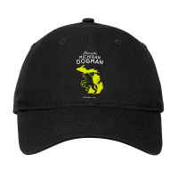 Home Of The Michigan Dogman, Home, Of The Michigan, Dogman, Home Of Th Adjustable Cap | Artistshot