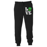 Saint Patrick's Day Love Lettering T Shirt Unisex Jogger | Artistshot