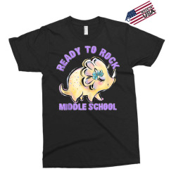 Middle School Girl Dinosaur Outfit First Day Of School Tank Top Exclusive T-shirt | Artistshot