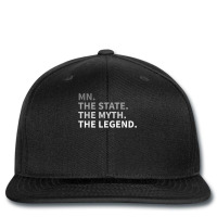 Minnesota   The State The Myth The Legend T Shirt I Love Mn Printed Hat | Artistshot