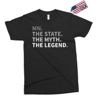 Minnesota   The State The Myth The Legend T Shirt I Love Mn Exclusive T-shirt | Artistshot