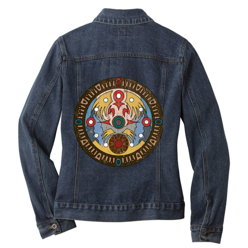 Clock Town Ladies Denim Jacket by SilviaMartinez | Artistshot