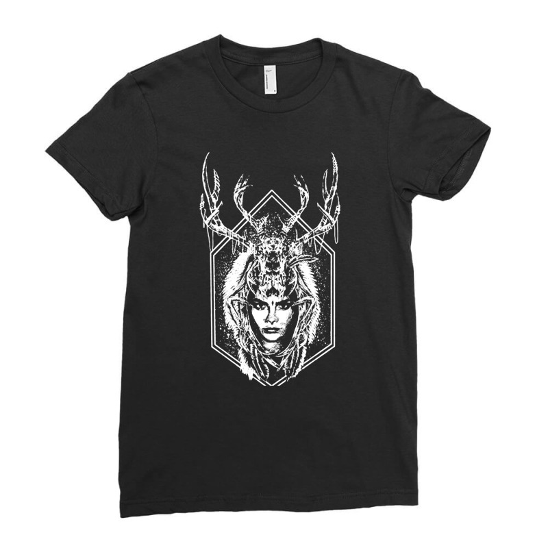 Gothic Forest Shaman, Gothic, Forest, Shaman, Gothic Forest Shamans, G Ladies Fitted T-Shirt by cm-arts | Artistshot