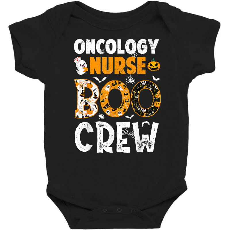 Oncology Nurse Boo Crew Shirt Cute Nurse Halloween Costume T T Shirt Baby Bodysuit by esquezdmonene | Artistshot