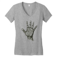 Palmistry Hand T Shirt Psychic Gifts T Shirt Women's V-neck T-shirt | Artistshot