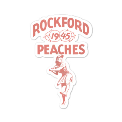 THE ROCKFORD PEACHES SHIRT AND STICKER  Sticker for Sale by StillChasing