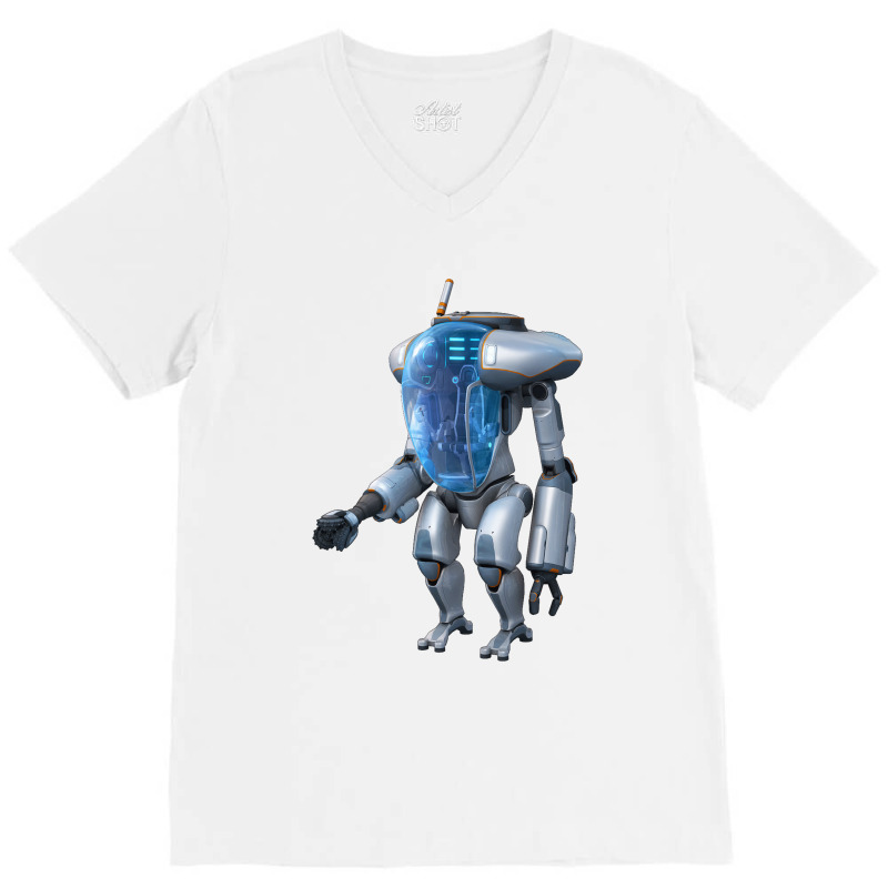 Exosuit V-Neck Tee by PamelaAnnHarris | Artistshot