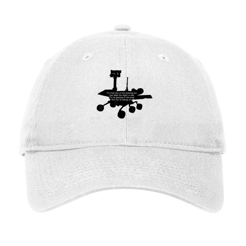 Opportunity Rover Final Song T Shirt Adjustable Cap by cm-arts | Artistshot