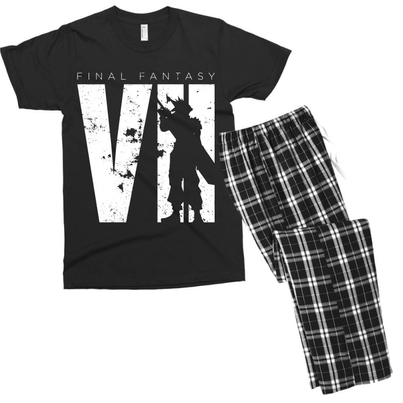 Final Fantasy Vii Minimal Men's T-shirt Pajama Set | Artistshot