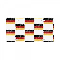 German flag vintage look License Plate | Artistshot