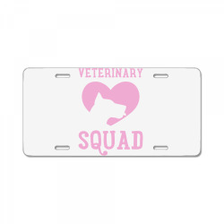 veterinarian veterinary squad veterinarian vet tech gift long sleeve t License Plate | Artistshot