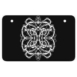 Eternal Celtic knot or mandalaa ATV License Plate | Artistshot