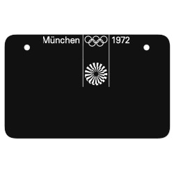 Munich 1972 München 1972 Classic Classic ATV License Plate | Artistshot