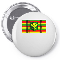 Tribal Kanaka Maoli Hawaiian Flag Long Sleeve T Shirt Pin-back Button | Artistshot
