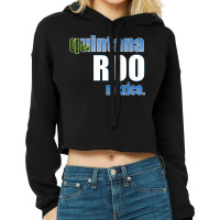 Quintana Roo, Mexico Travel T Shirt Cropped Hoodie | Artistshot