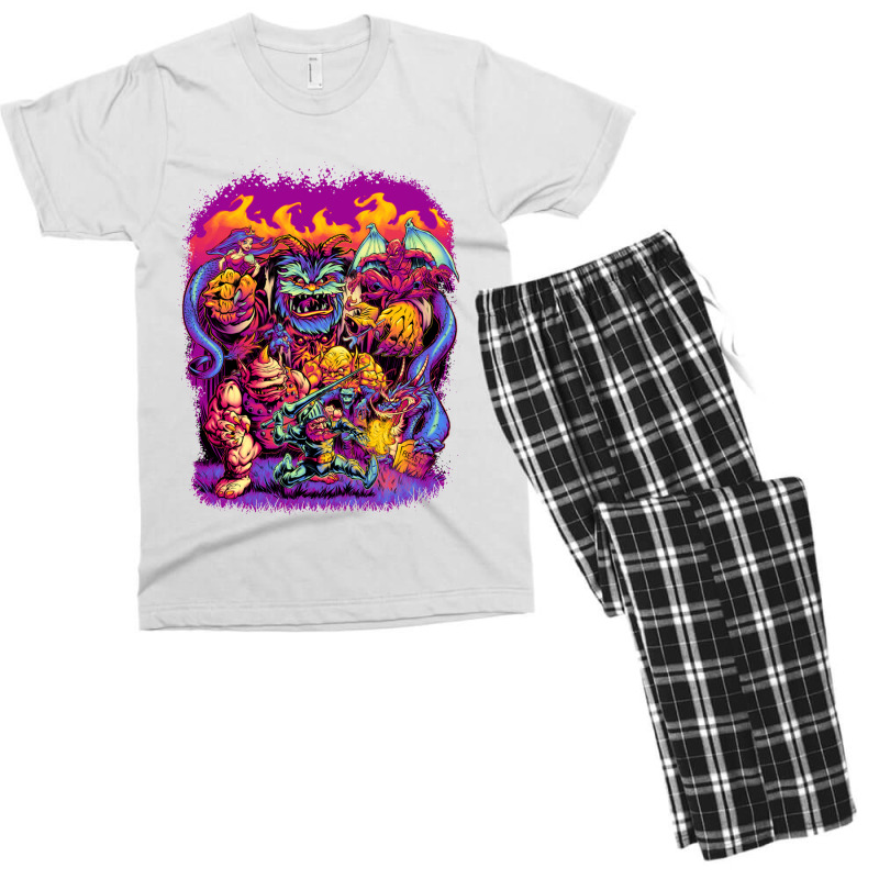 Ghosts 'n' Goblins Men's T-shirt Pajama Set by PamelaAnnHarris | Artistshot