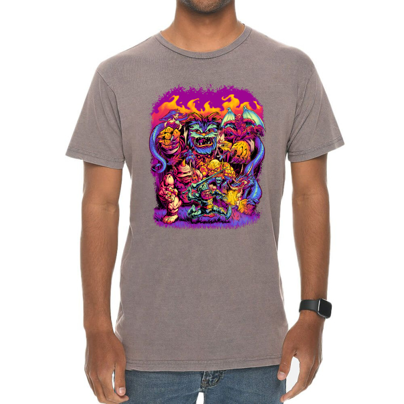 Ghosts 'n' Goblins Vintage T-Shirt by PamelaAnnHarris | Artistshot