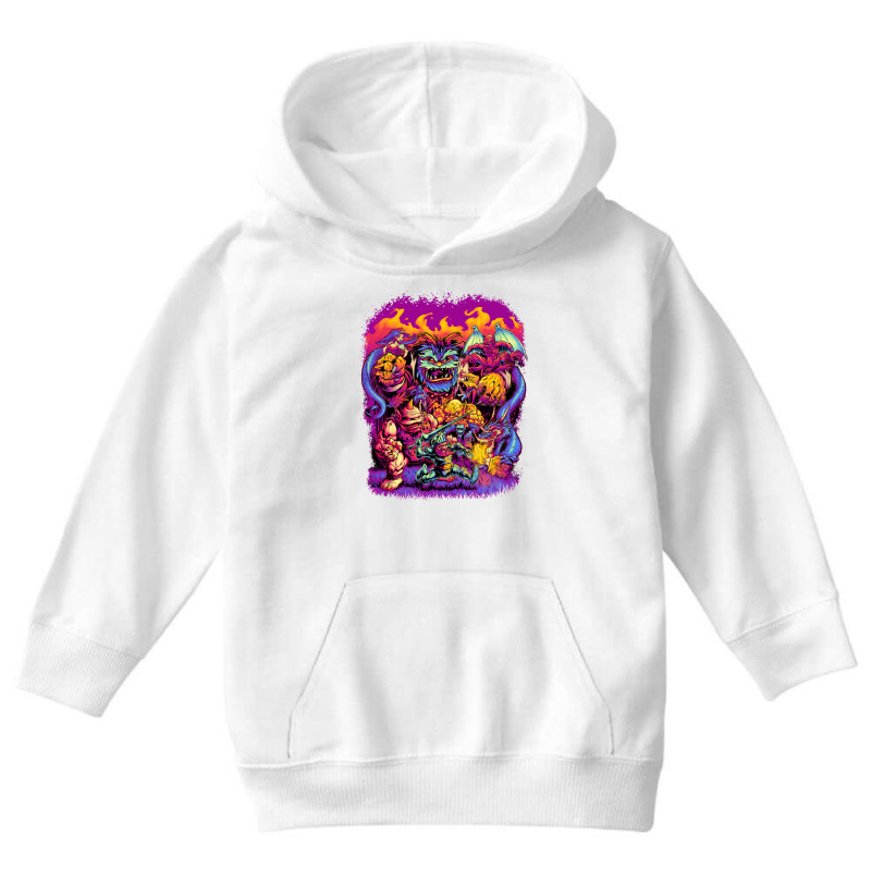 Ghosts 'n' Goblins Youth Hoodie by PamelaAnnHarris | Artistshot