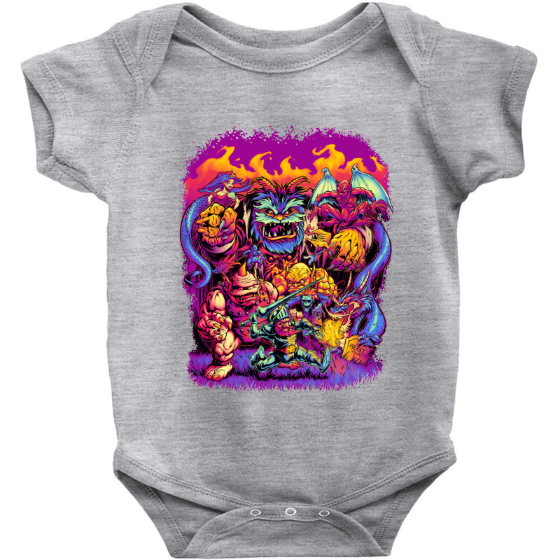 Ghosts 'n' Goblins Baby Bodysuit by PamelaAnnHarris | Artistshot