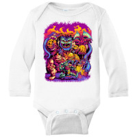 Ghosts 'n' Goblins Long Sleeve Baby Bodysuit | Artistshot