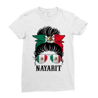 Nayarit Mexico Pride Mexican Flag State T Shirt Ladies Fitted T-shirt | Artistshot