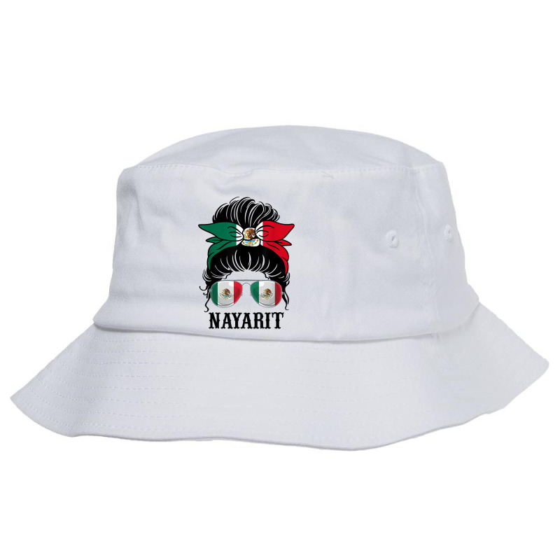 Nayarit Mexico Pride Mexican Flag State T Shirt Bucket Hat by riogasehzilahiy | Artistshot