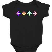 Ddr Arrows Baby Bodysuit | Artistshot