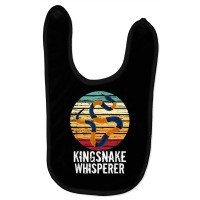 Vintage Kingsnake Whisperer Pet Snake T Shirt Baby Bibs | Artistshot