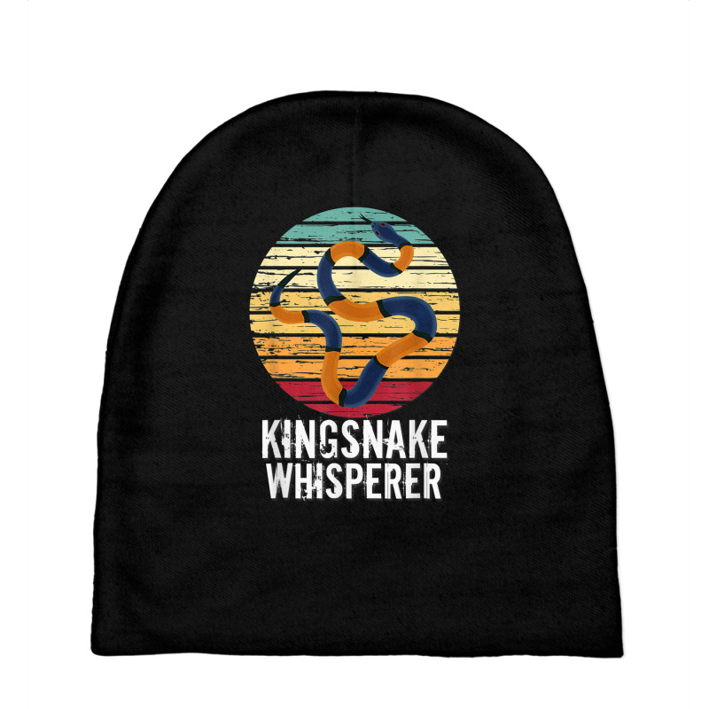 Vintage Kingsnake Whisperer Pet Snake T Shirt Baby Beanies | Artistshot