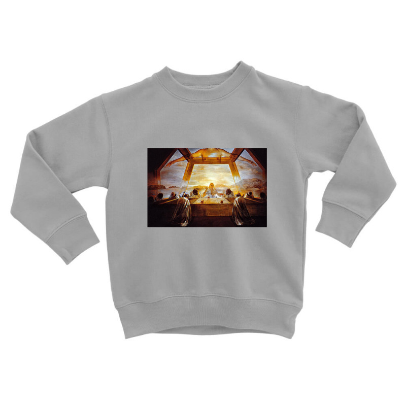 The Sacrament Of The Last Supper Dali Surrealist Toddler Sweatshirt | Artistshot