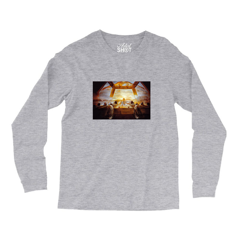 The Sacrament Of The Last Supper Dali Surrealist Long Sleeve Shirts | Artistshot